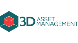3D asset management logo.