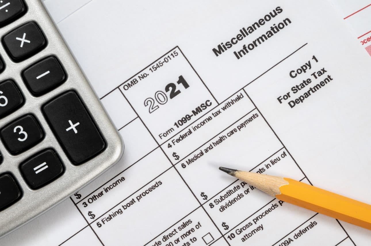 2021 Tax Form 1099-misc